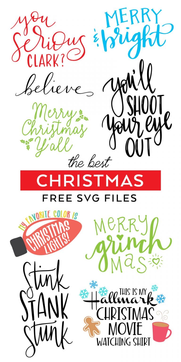 Best FREE Christmas SVG Files