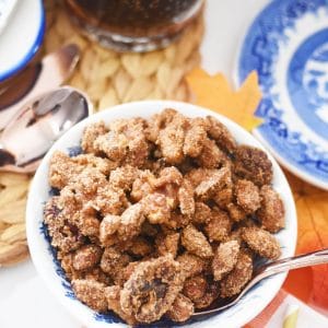 Spiced Nuts Recipe for the Holidays by Pineapple Paper Co.