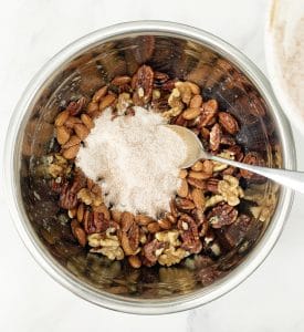 Spiced Nuts Recipe for the Holidays by Pineapple Paper Co.