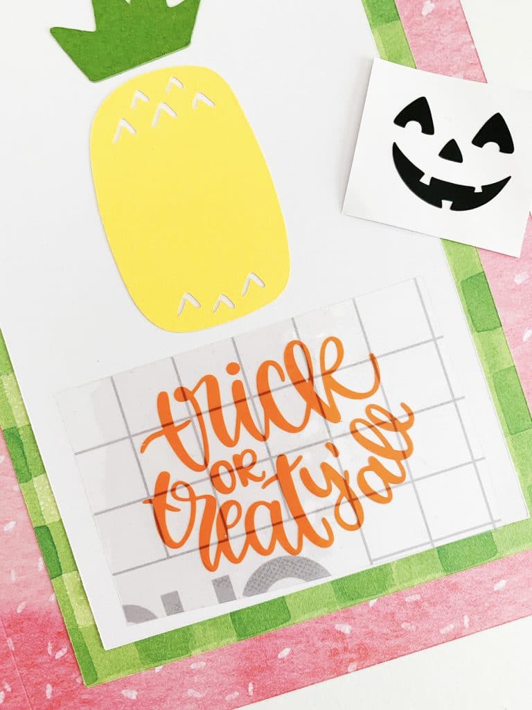 Handmade Halloween Cards with your Cricut machine by Pineapple Paper Co.