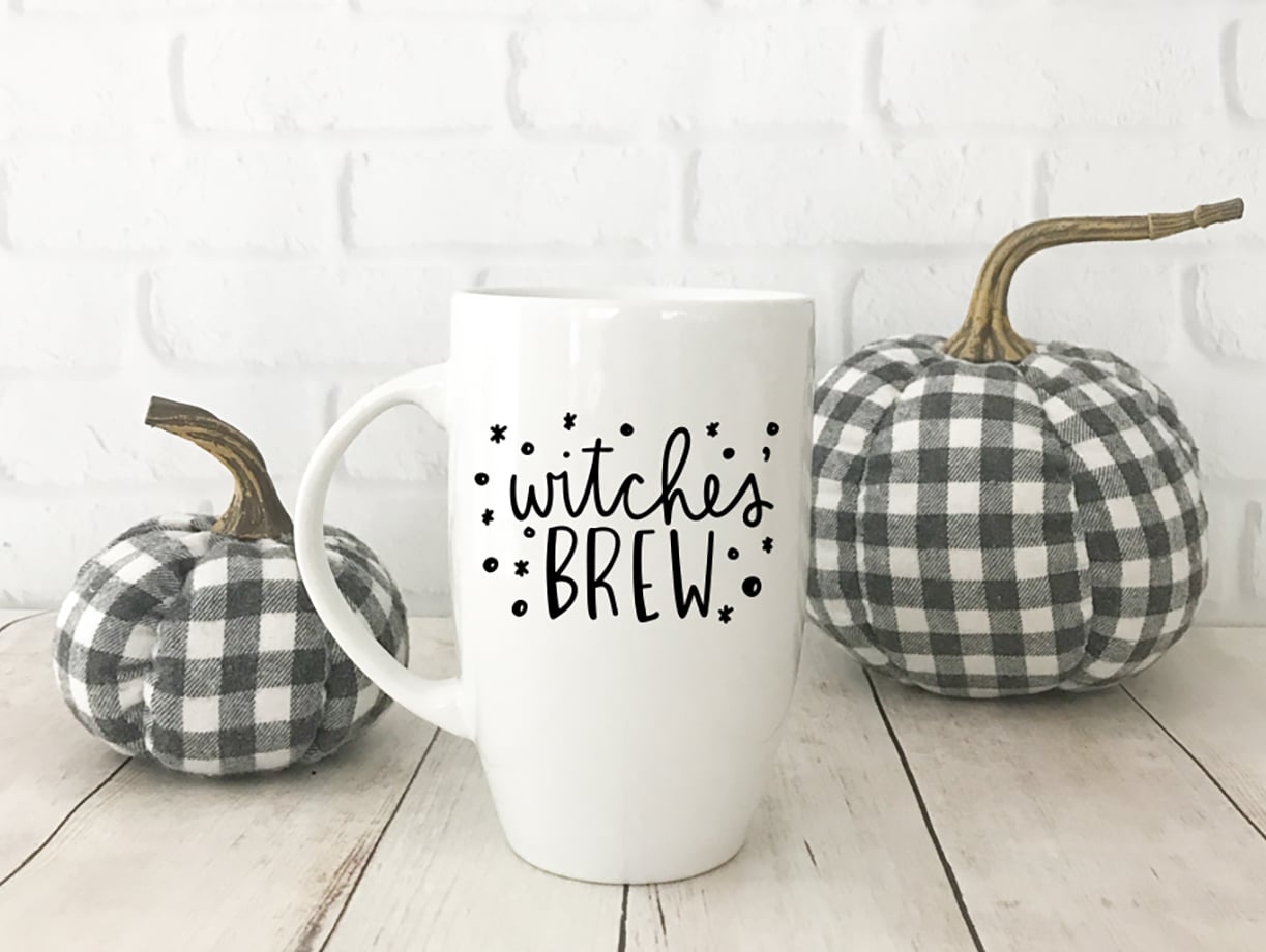 Free Witches' Brew Halloween SVG Cut File for Cricut & Silhouette by Pineapple Paper Co.