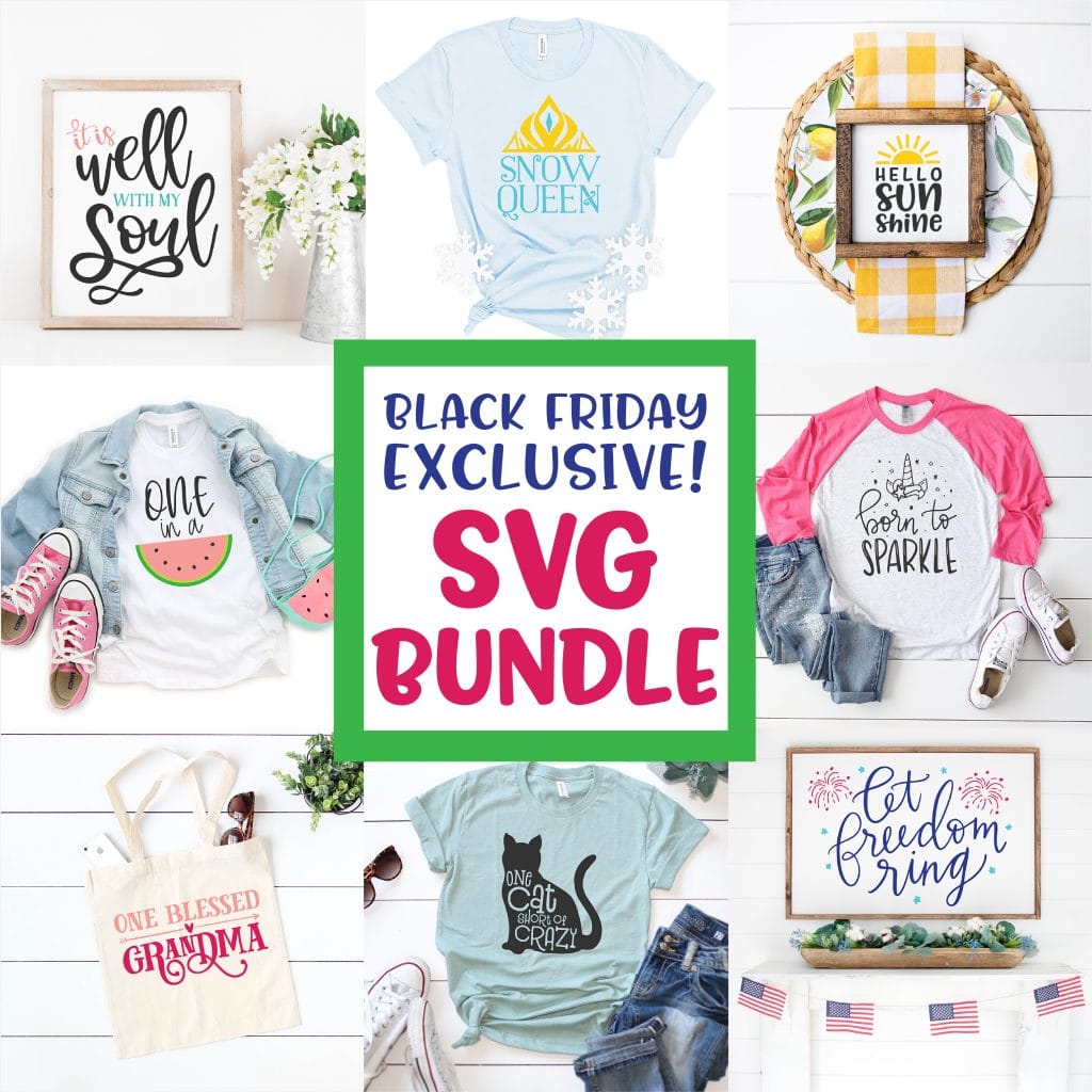 Black Friday SVG Cut File Bundle by Pineapple Paper Co. and Hey Let's Make Stuff