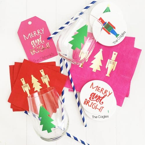 Make your Own Christmas Hostess Gift Ideas with Cricut by Pineapple Paper Co.