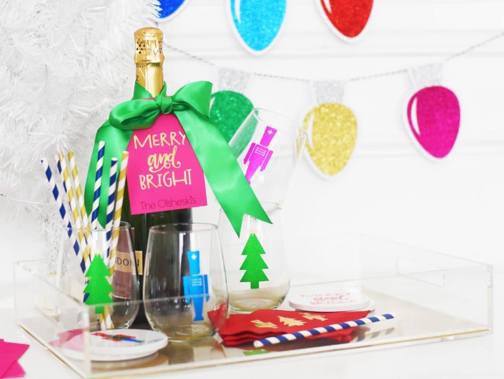 Make your Own Christmas Hostess Gift Ideas with Cricut by Pineapple Paper Co.