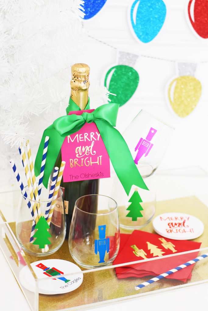 DIY Holiday Hostess Gift with the Cricut by Pineapple Paper Co.