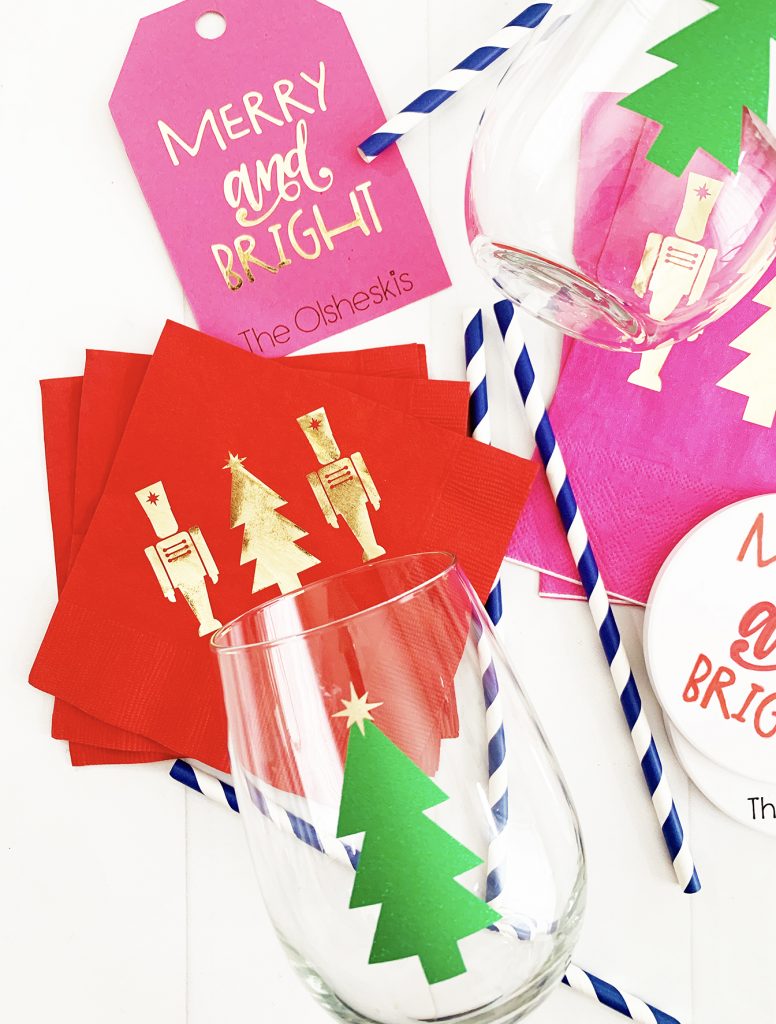 DIY Holiday Hostess Gift with the Cricut by Pineapple Paper Co.