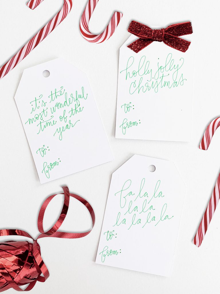 Cricut Gift Tag with Free SVG by Pineapple Paper Co.