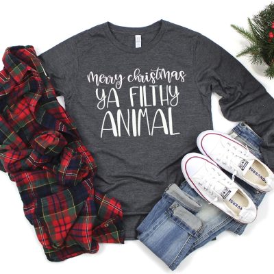 Merry Christmas Ya Filthy Animal Home Alone Christmas SVG
