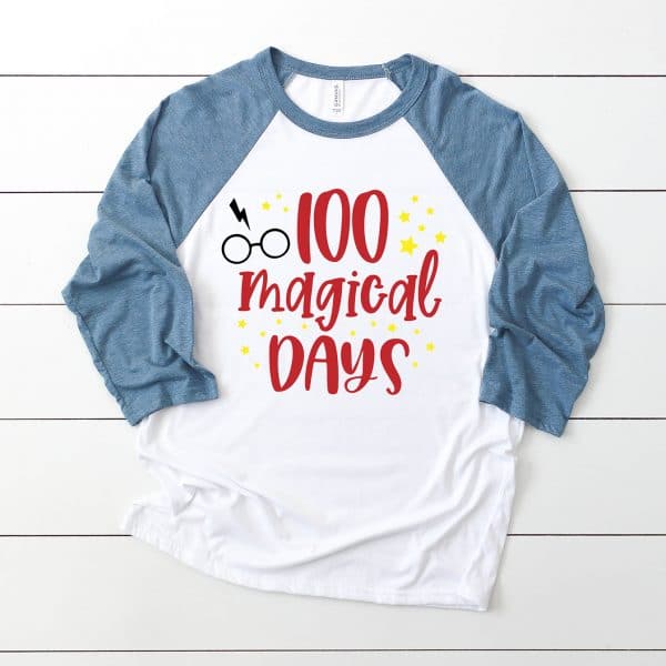 100 Magical Days Harry Potter SVG File for 100th Day of School Shirt