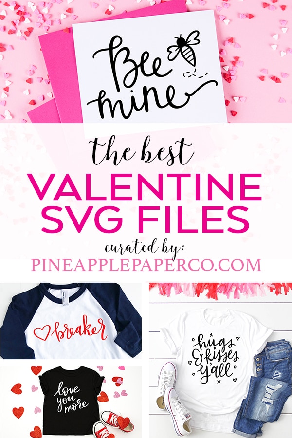 Valentine SVG Files for Cricut and Silhouette