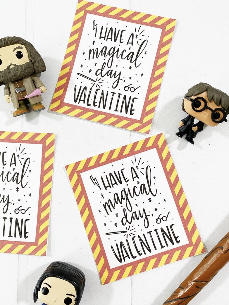 Harry Potter Valentines - Free Printable by Pineapple Paper Co.