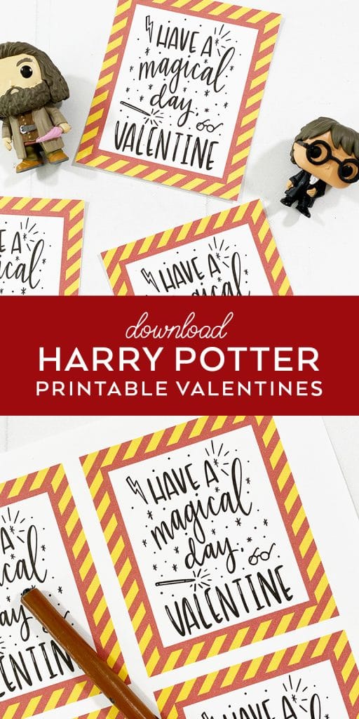 Harry Potter Valentines - Free Printable by Pineapple Paper Co.