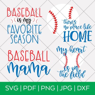 Baseball SVG Bundle by Pineapple Paper Co.