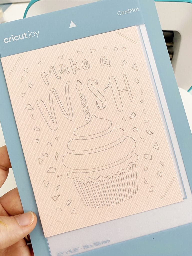 How to Make a DIY Greeting Card with the Cricut Joy and Cricut Card Mat by Pineapple Paper Co.
