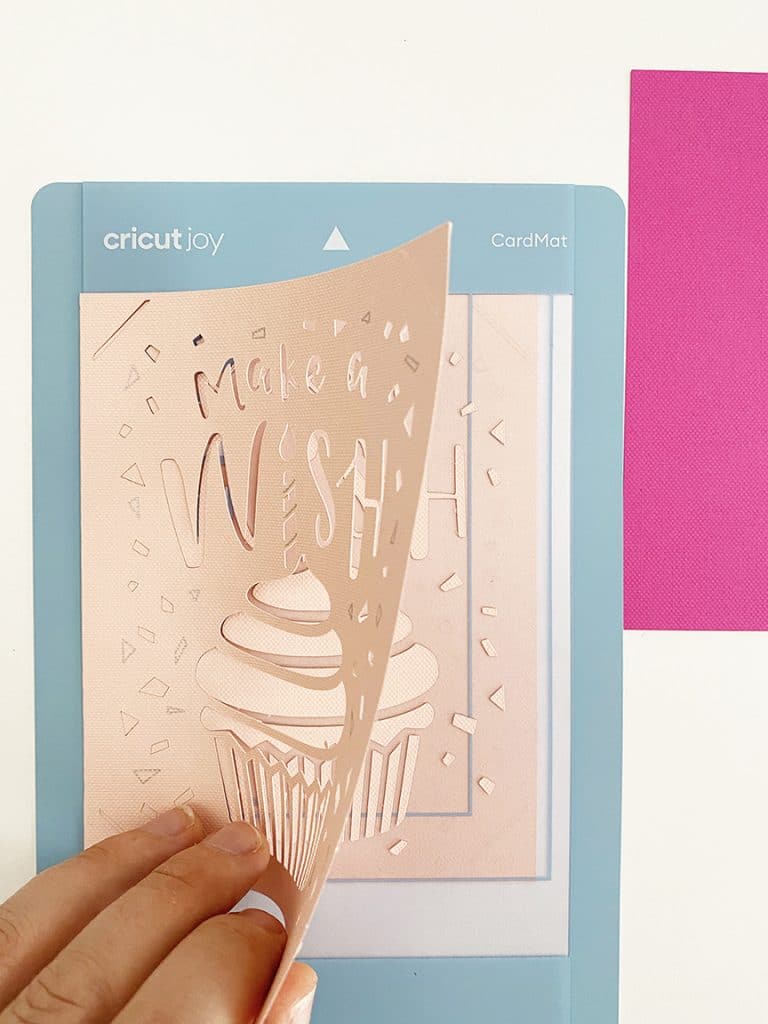 Cricut Joy Card Mat Birthday Card Tutorial