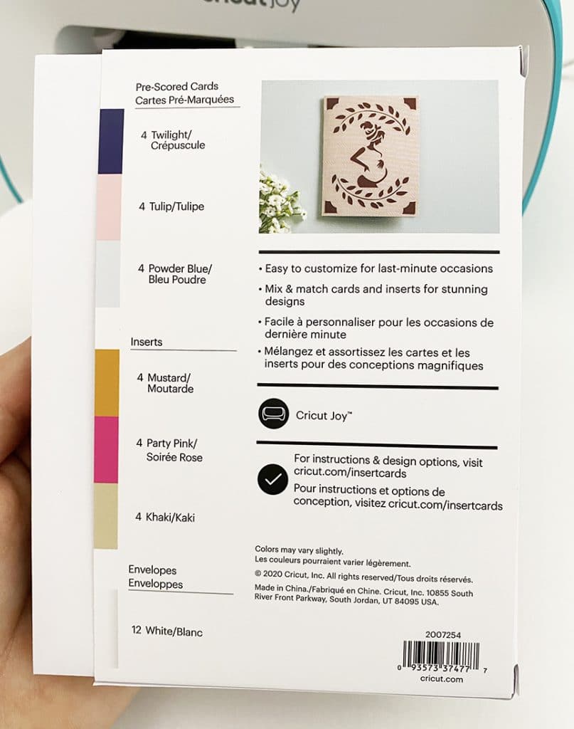 Cricut Joy Card Blanks