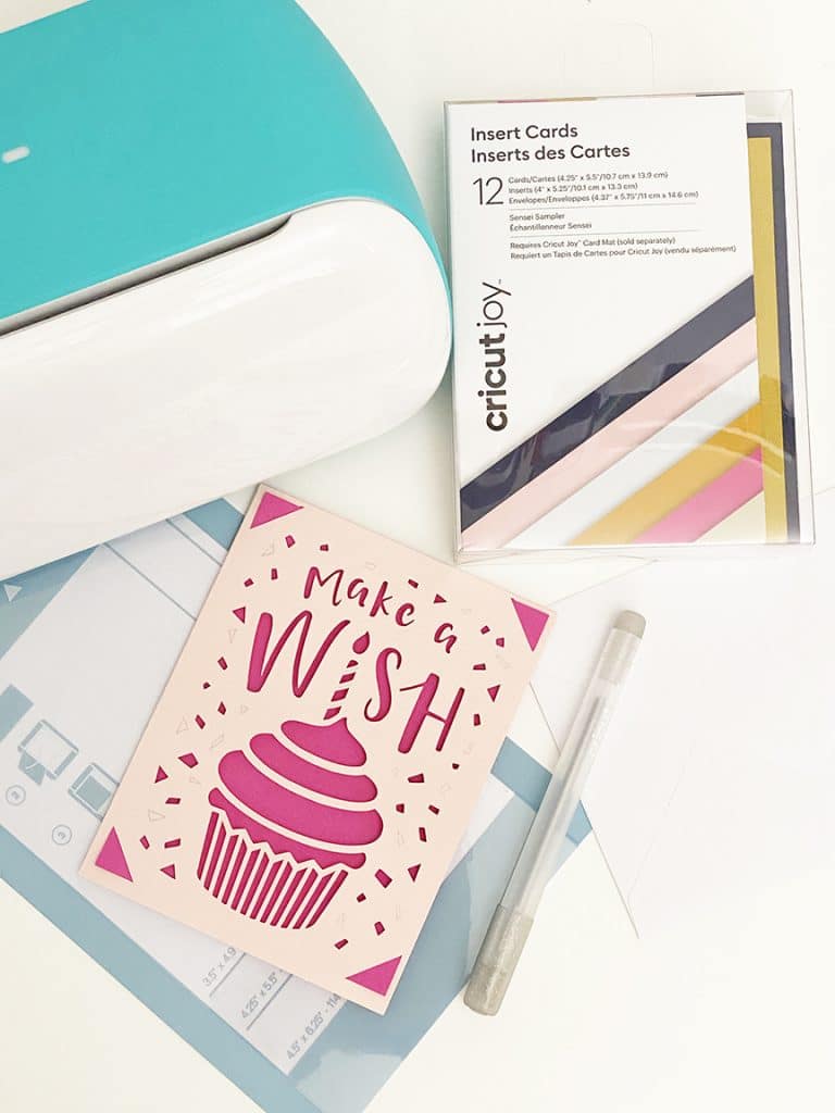 How to Make a DIY Greeting Card with the Cricut Joy and Cricut Card Mat by Pineapple Paper Co.