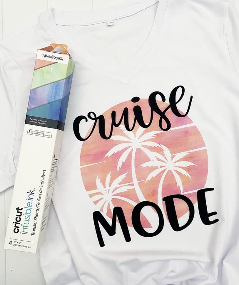 How to Make a Shirt with Cricut Infusible Ink