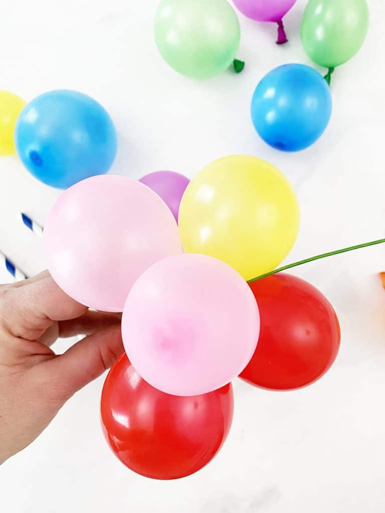 DIY Rainbow Cake Topper by Pineapple Paper Co.