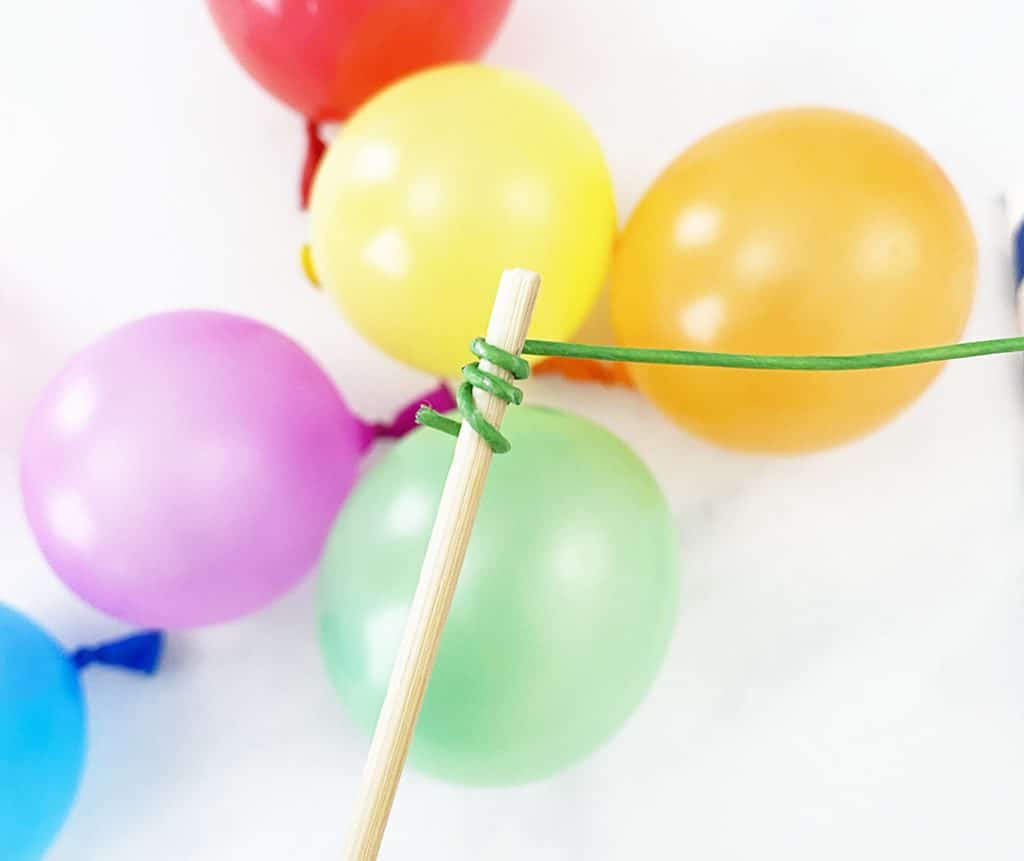 DIY Rainbow Cake Topper by Pineapple Paper Co.