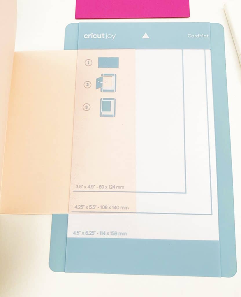 How to Make a DIY Greeting Card with the Cricut Joy and Cricut Card Mat by Pineapple Paper Co.