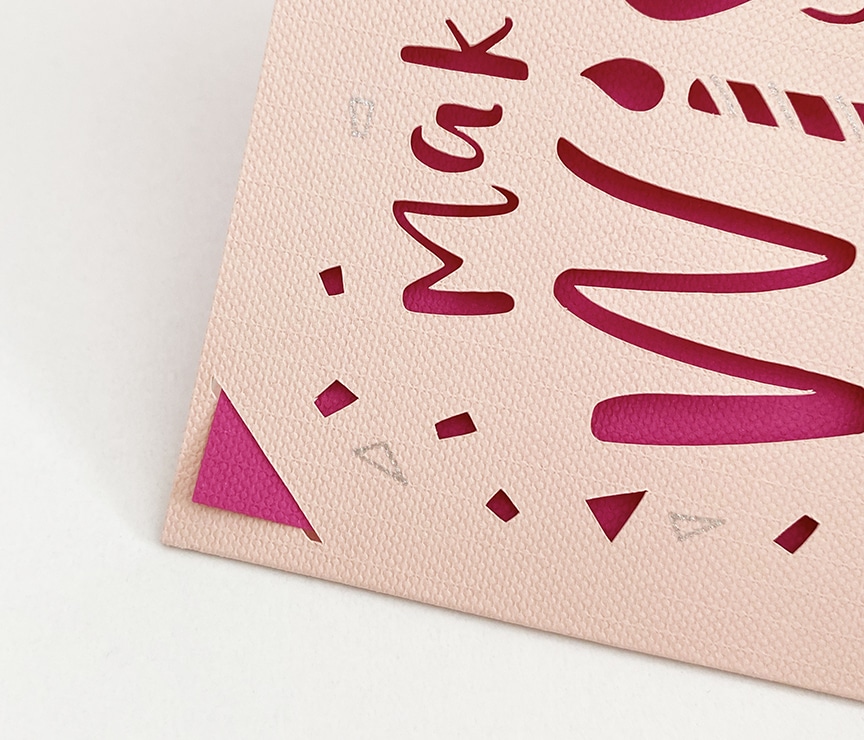 How to Make a DIY Greeting Card with the Cricut Joy and Cricut Card Mat by Pineapple Paper Co.