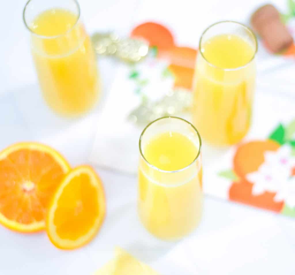 Easy Orange Pineapple Mimosa Recipe by Pineapple Paper Co.