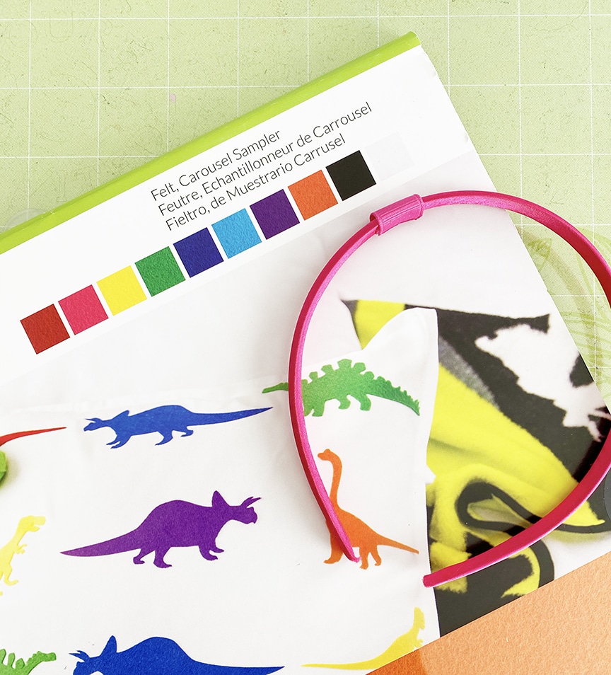 DIY Felt Rainbow Shamrock Headband by Pineapple Paper Co.