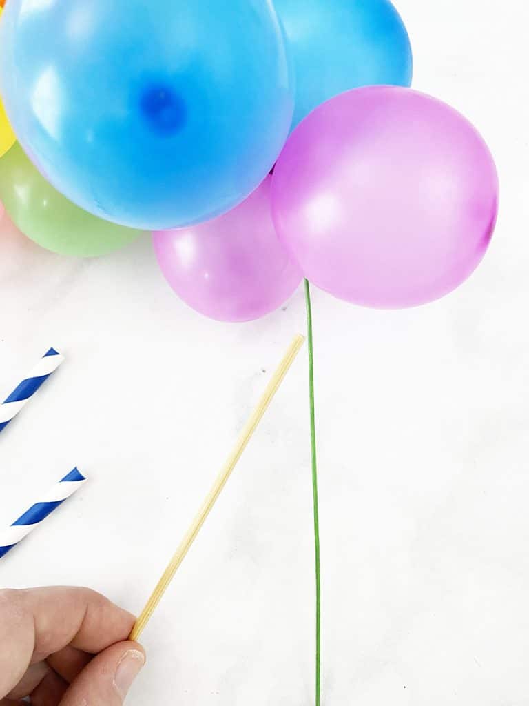 DIY Rainbow Cake Topper by Pineapple Paper Co.