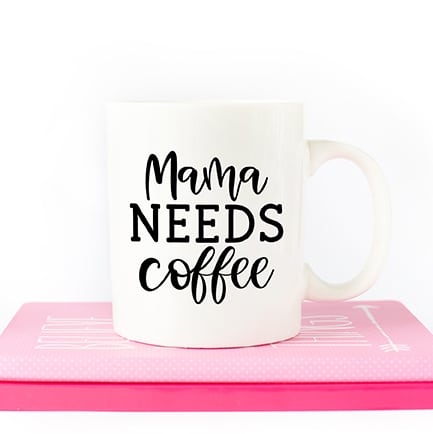 Mama Needs Coffee Mother’s Day SVG
