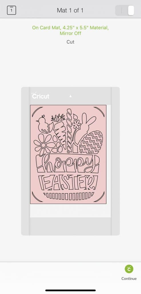 Make an Easy DIY Easter Card with Cricut Joy by Pineapple Paper Co.