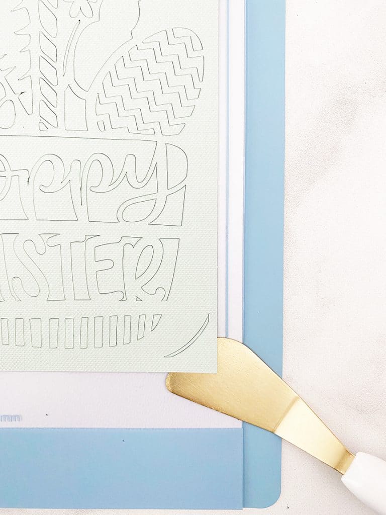 Make an Easy DIY Easter Card with Cricut Joy by Pineapple Paper Co.