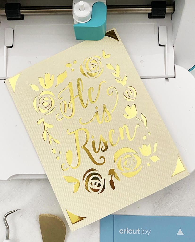 Make an Easy DIY Easter Card with Cricut Joy by Pineapple Paper Co.