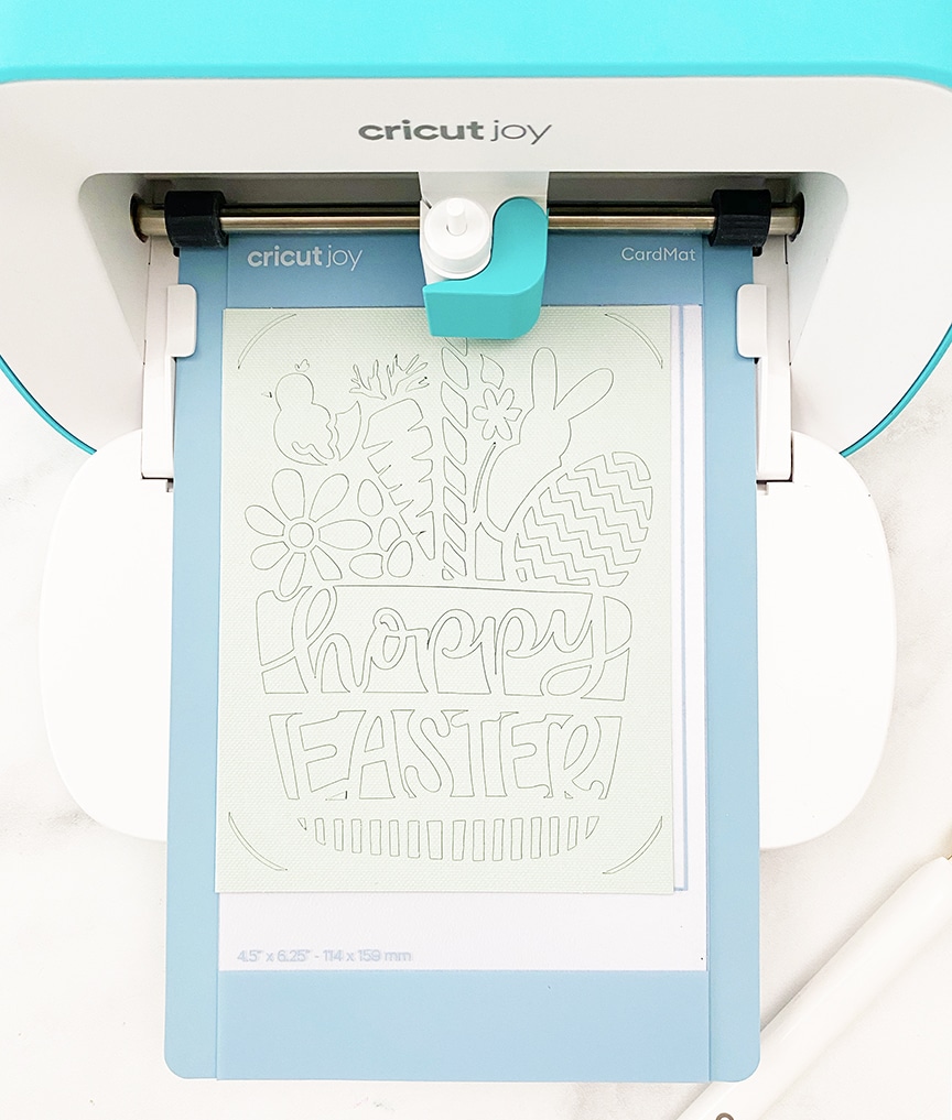 Make an Easy DIY Easter Card with Cricut Joy by Pineapple Paper Co.