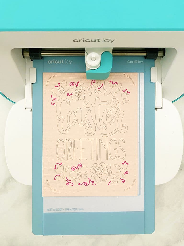 Make an Easy DIY Easter Card with Cricut Joy by Pineapple Paper Co.