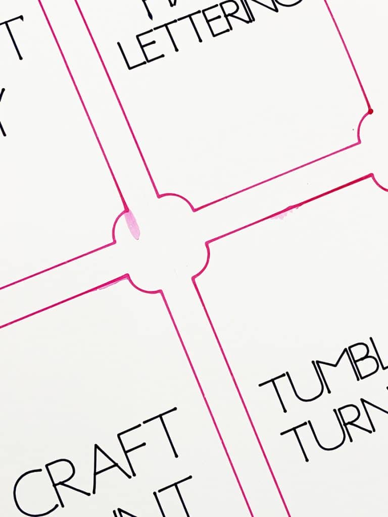 Cricut Craft Room Labels with FREE SVG Download by Pineapple Paper Co.