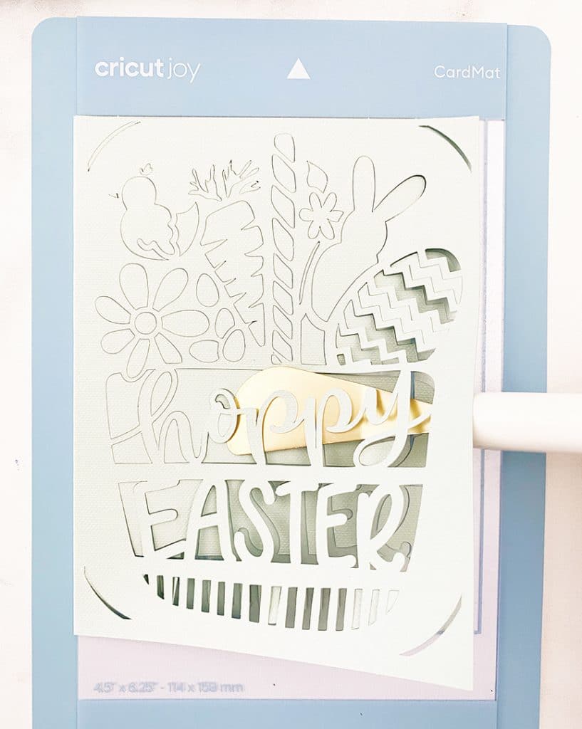 Make an Easy DIY Easter Card with Cricut Joy by Pineapple Paper Co.