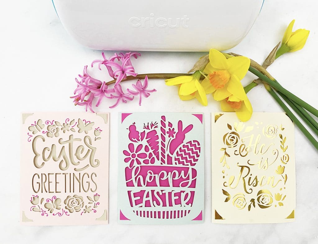 Make an Easy DIY Easter Card with Cricut Joy by Pineapple Paper Co.