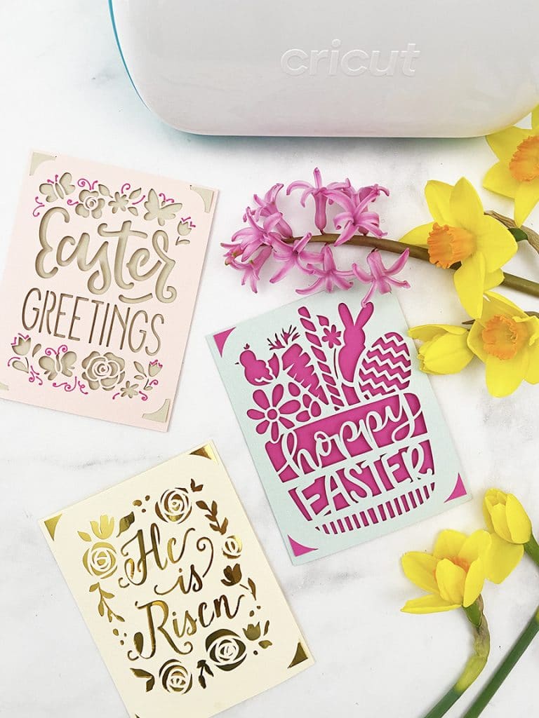 Make an Easy DIY Easter Card with Cricut Joy by Pineapple Paper Co.