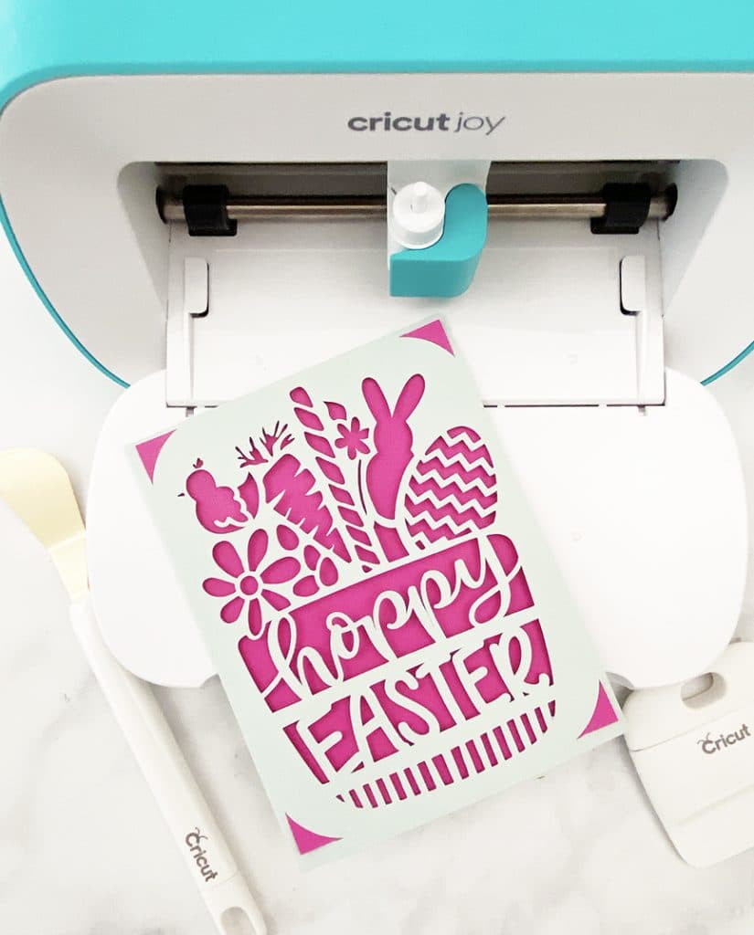 Make an Easy DIY Easter Card with Cricut Joy by Pineapple Paper Co.