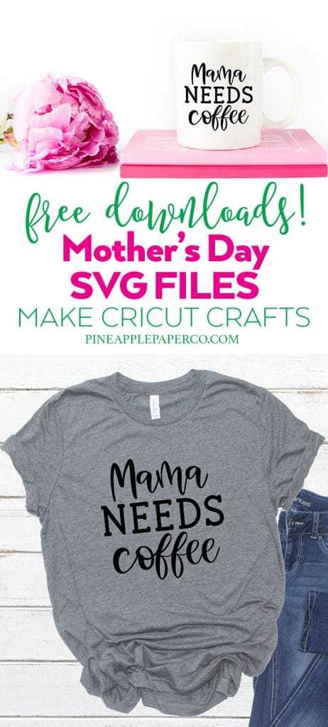 15 Free Funny Mother's Day SVG Files for Cricut and SIlhouette