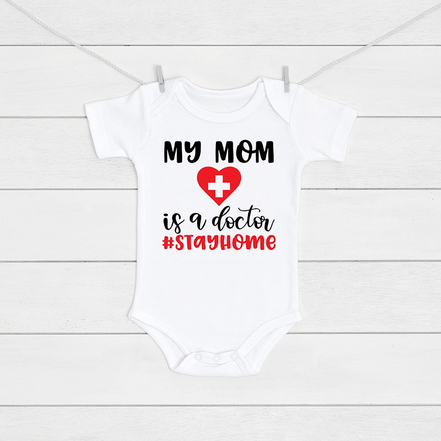 Free Healthcare SVG Files My Mom/Dad is a Doctor/Nurse by Pineapple Paper Co.