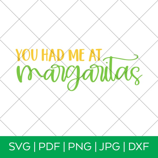 You Had Me at Margaritas Cinco de Mayo SVG File by Pineapple Paper Co.