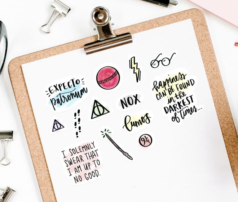 Free Harry Potter Printable Stickers