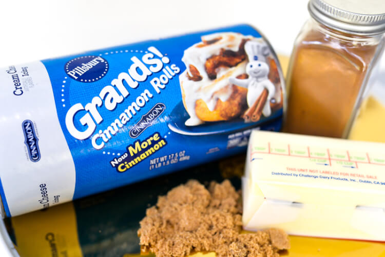 Pillsbury Grands Cinnamon Rolls for Espresso Coffee Cake Monkey Bread Recipe at Pineapple Paper Co.