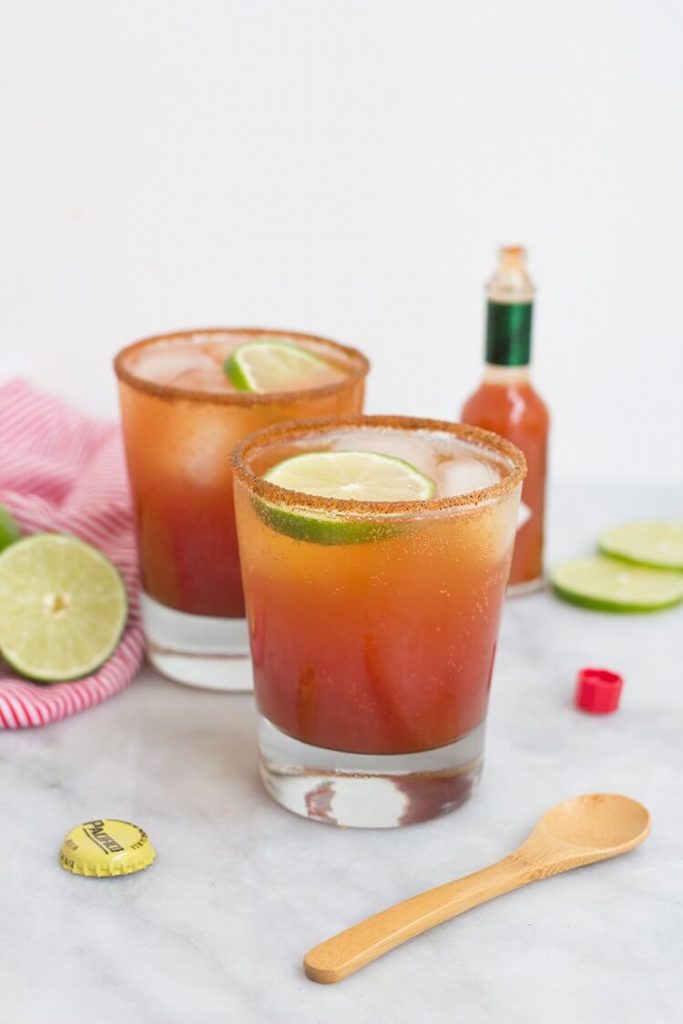 michelada beer cocktail