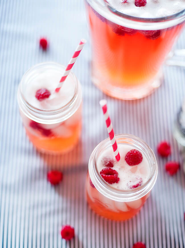 raspberry beer cocktail
