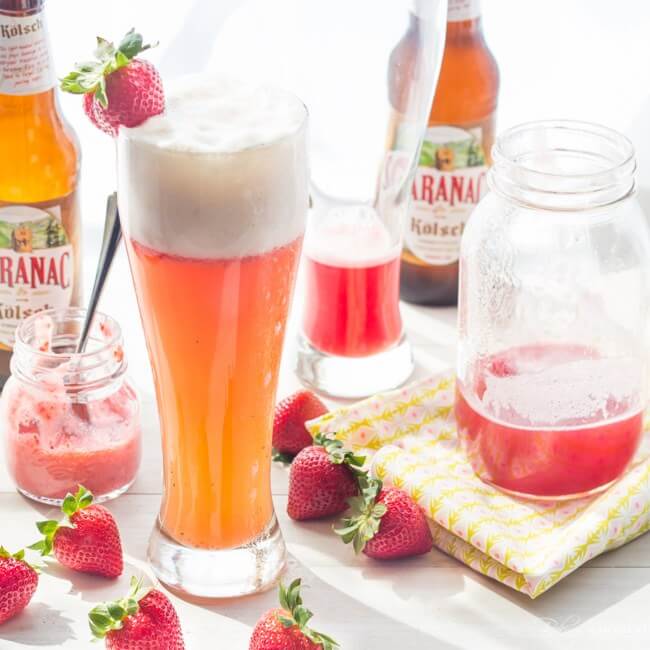 rhubarb shandy