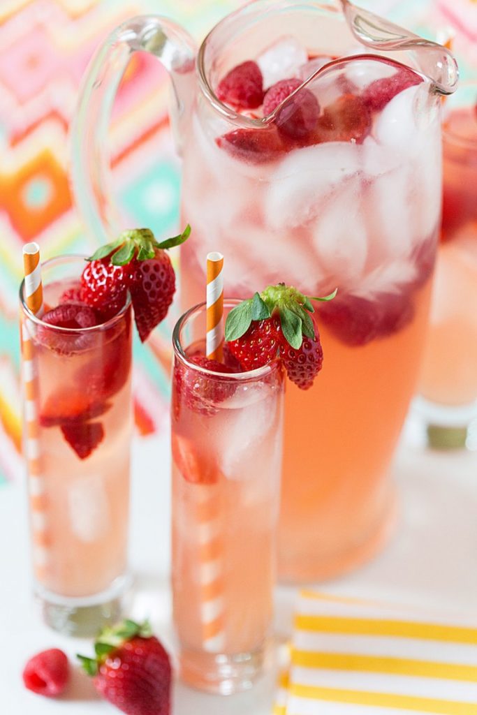 berry beer punch