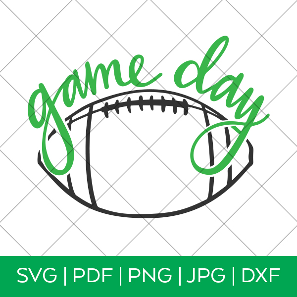 Game Day Football SVG